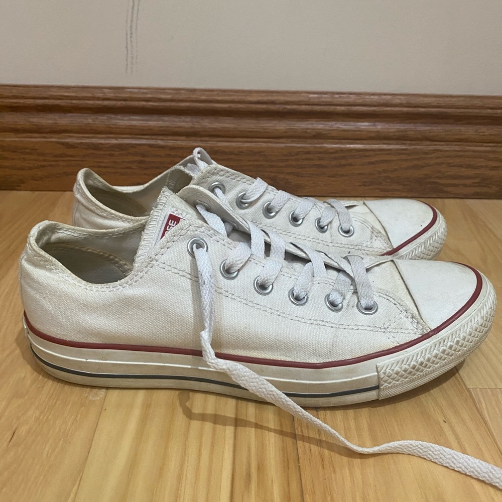 Converse White Low Tops